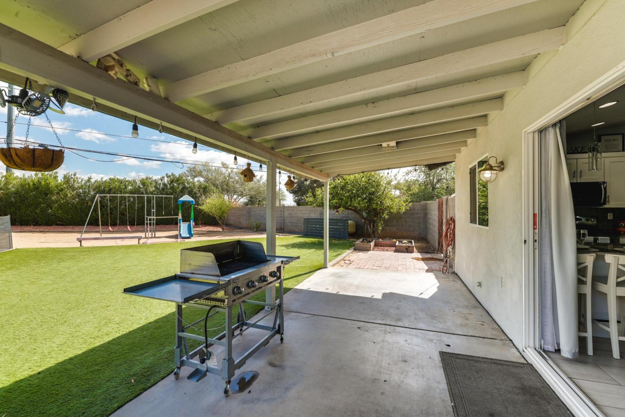With Private Pool, Fire Pit And Swing Set